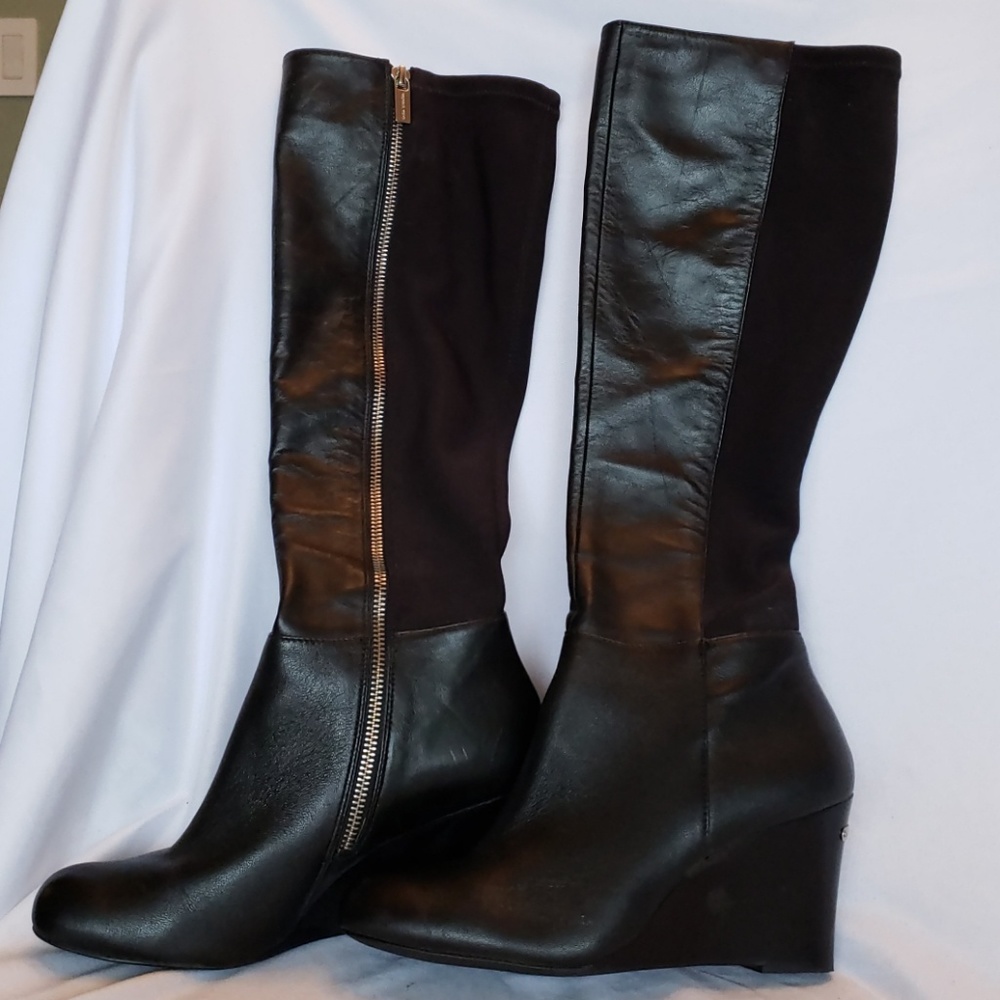 Michael Kors wedged boots